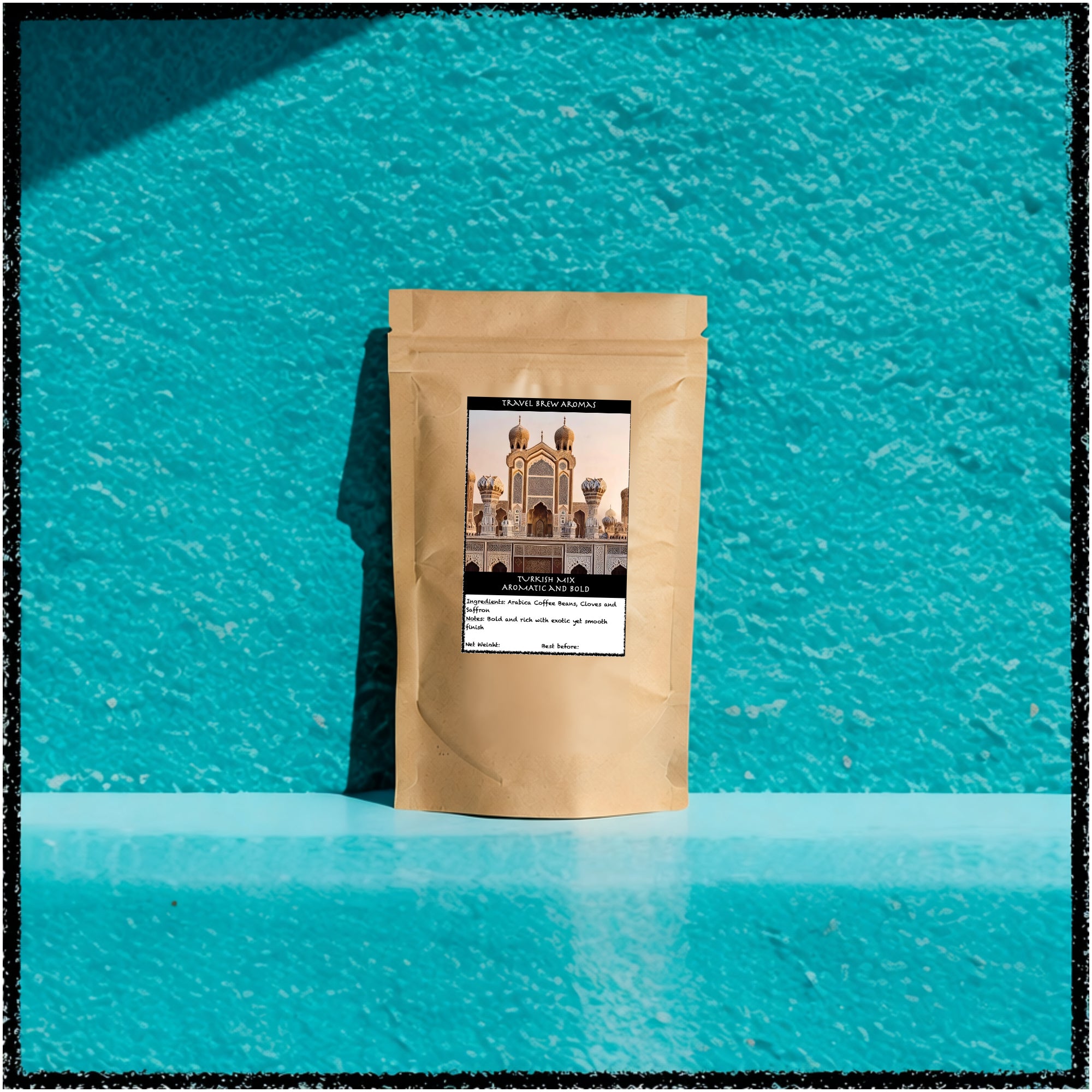 Turkish Coffee Mix: Saffron & Cloves with Arabica beans 100 g